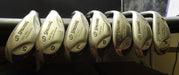 Set of 7 x Spalding High Ball Irons 5-PW+GW Regular Graphite Shafts