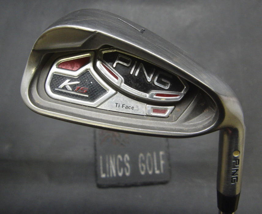 Ping K15 Yellow Dot 7 Iron Regular Steel Shaft Ping Grip