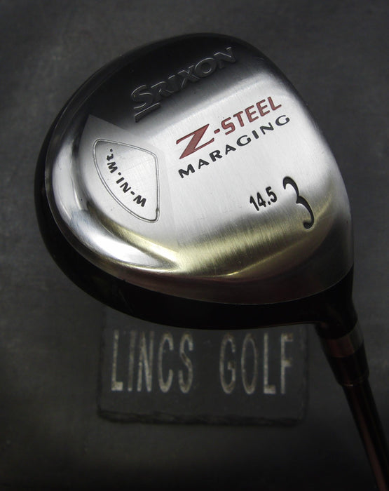 Srixon ZSteel Maraging WNIWT 14.5° 3 Wood Stiff Graphite Shaft Srixon Grip