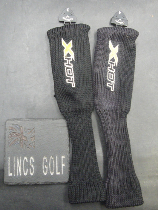 Set of 2 Callaway X Hot 3+4 Hybrids Head Covers
