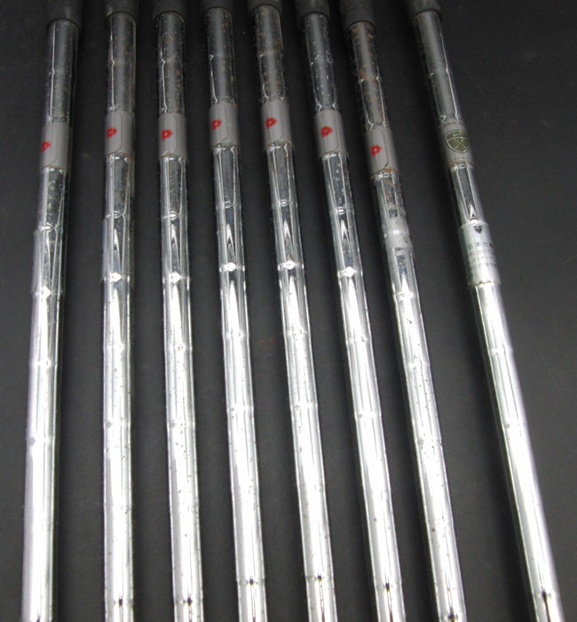 Set of 8x Nike Pro Combo Ti Face 4-PW + AW Irons Stiff Steel Shafts Nike Grips