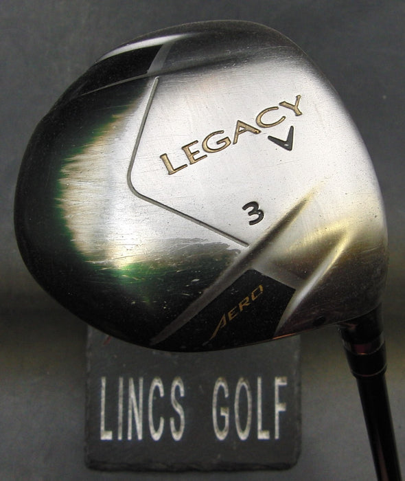 Callaway Legacy Aero 3 Wood Regular Graphite Shaft G-Three TCR Grip
