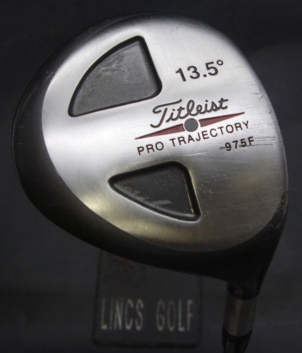 Titleist Pro Trajectory 975F 13.5° 3 Wood Stiff Graphite Shaft Titleist Grip