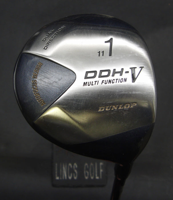 Dunlop DDH-V Multi Function 11° Driver Stiff Graphite Shaft Dunlop Grip