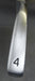 Ping i59 Black Dot 4 Iron Stiff Steel Shaft Black Grip