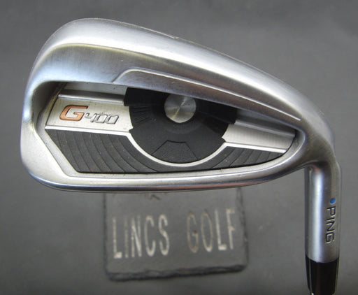 Ping G400 Blue Dot 7 Iron Stiff Steel Shaft Golf Pride Grip