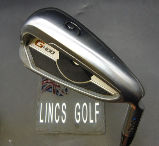 Ping G400 Blue Dot 6 Iron Stiff Graphite Shaft Golf Pride Grip