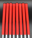 Set of 8 x TaylorMade Burner Japanese Issue Irons 4-PW+GW Stiff Steel Shafts