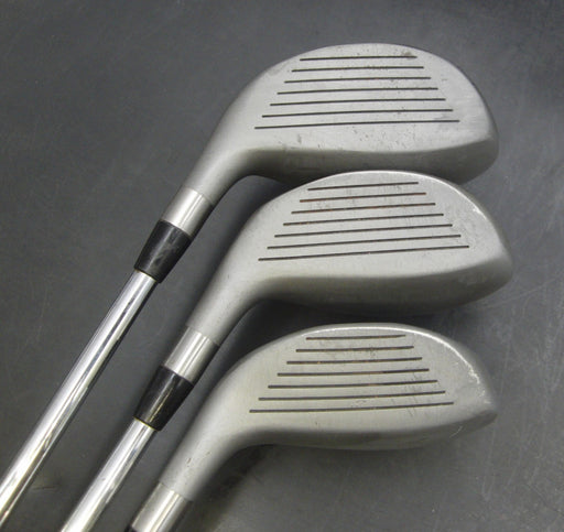 Set of 3 Mizuno iD 1,3 & 5 Woods Regular Steel Shafts Mizuno Grips