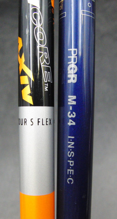 Set of 2 PRGR M3 HIT 3 Wood & 12.5° T3 Model 305 Driver S/R Graphite Shafts