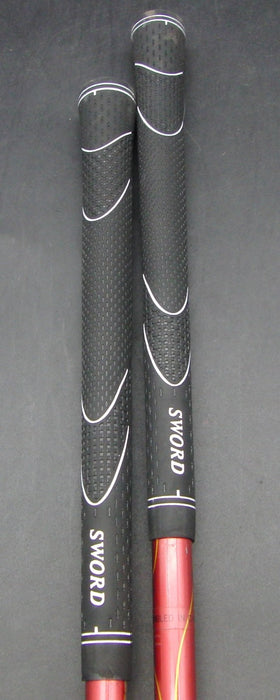 Set of 2x Callaway Diablo Edge 4+5 Hybrids Ladies Graphite Shafts Sword Grips