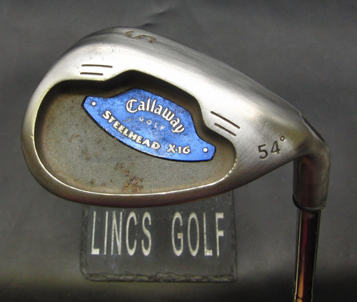 Callaway Steelhead X-16 Sand Wedge Regular Steel Shaft Callaway Grip