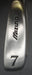 Mizuno GM100 T.L. Flow System 7 Iron Regular Steel Shaft Mizuno Grip