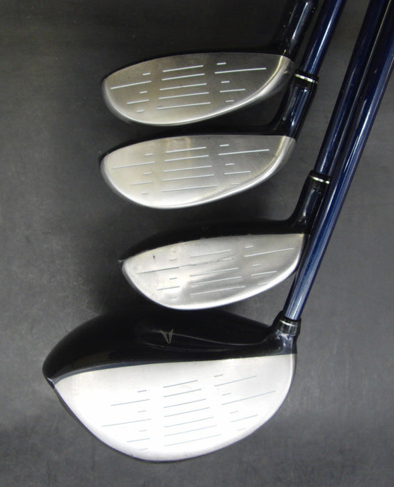 Set of 4 Hi Brid EZ Impact Power Matching 10.5° 1 Driver+15 °3+17° 4+19° 5 Woods