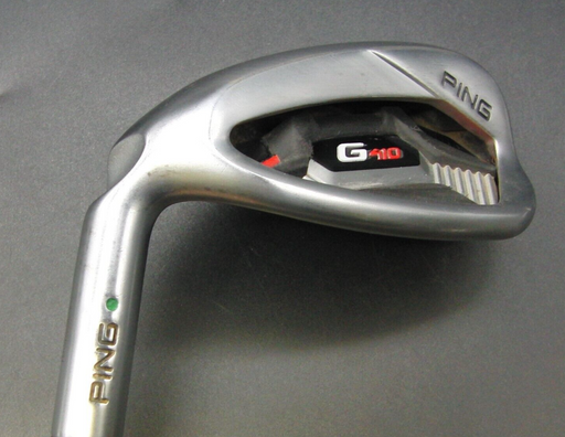 Left-Handed Ping G410 Green Dot Pitching Wedge Stiff Steel Shaft Lamkin Grip