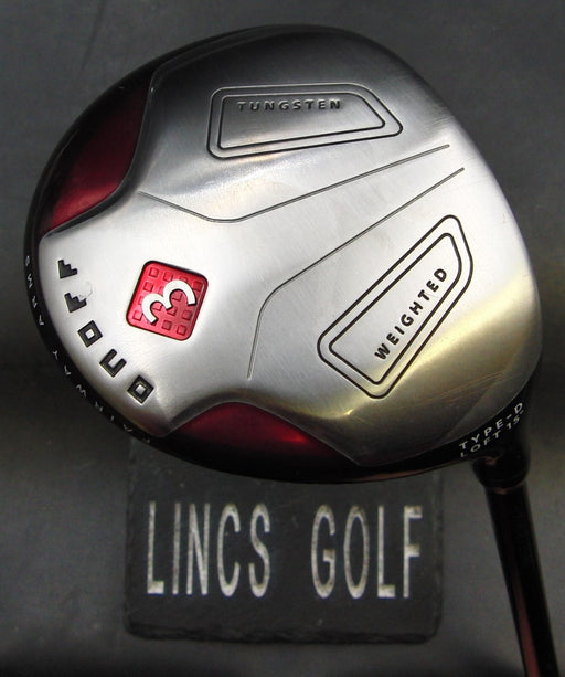 Daiwa OnOff Type-D Weighted 15° 3 Wood Stiff Graphite Shaft OnOff Grip