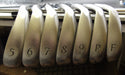 Set of 7x Mizuno JPX AD Irons 5-PW+FW Stiff Steel Shafts Mizuno Grips*