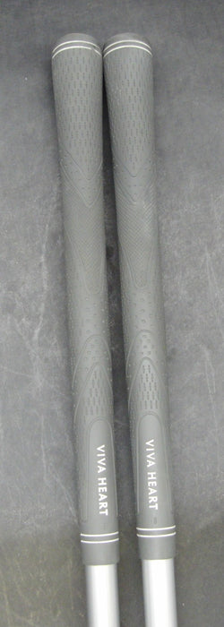 Set of 2 Ladies Viva Heart 20° 4 Wood 24° 4 Hybrid Ladies Graphite Shafts