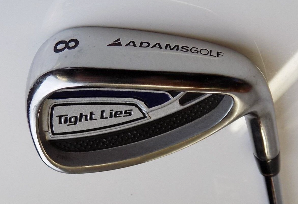 Adams Golf Tight Lies 8 Iron True Temper Uniflex Steel Shaft Adams Grip