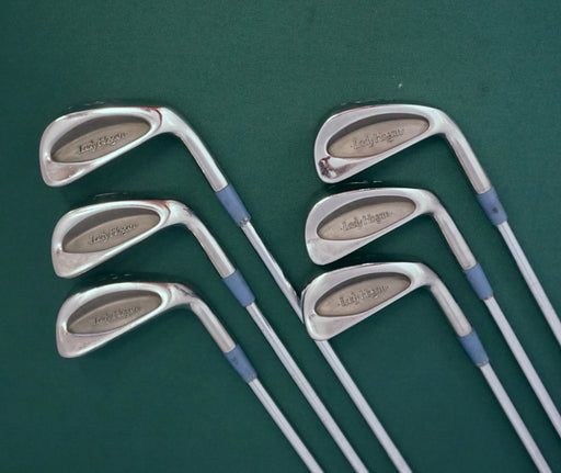 Vintage Ladies Set 6 x Ben Hogan Lady Hogan Irons 6-SW Ladies Steel Shafts
