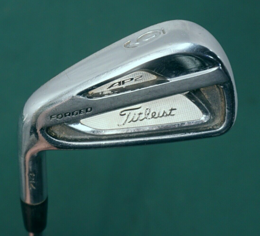 Left Handed Titleist AP2 714 Forged 6 Iron Stiff Steel Shaft Titleist Grip