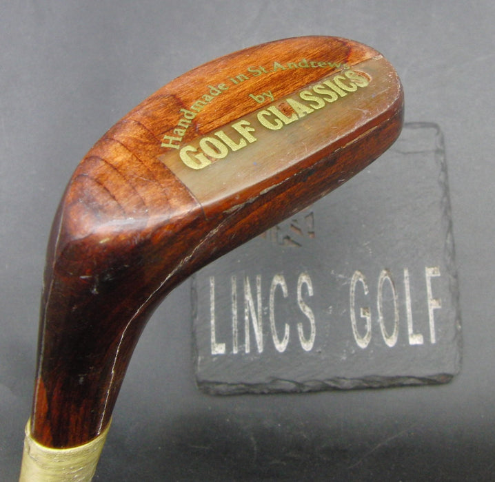 St Andrews Golf Classics Putter Wood Shaft 70cm Length Orange Grip