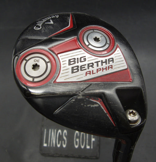 Callaway Big Bertha Alpha 3 Wood Stiff Graphite Shaft Golf Pride Grip