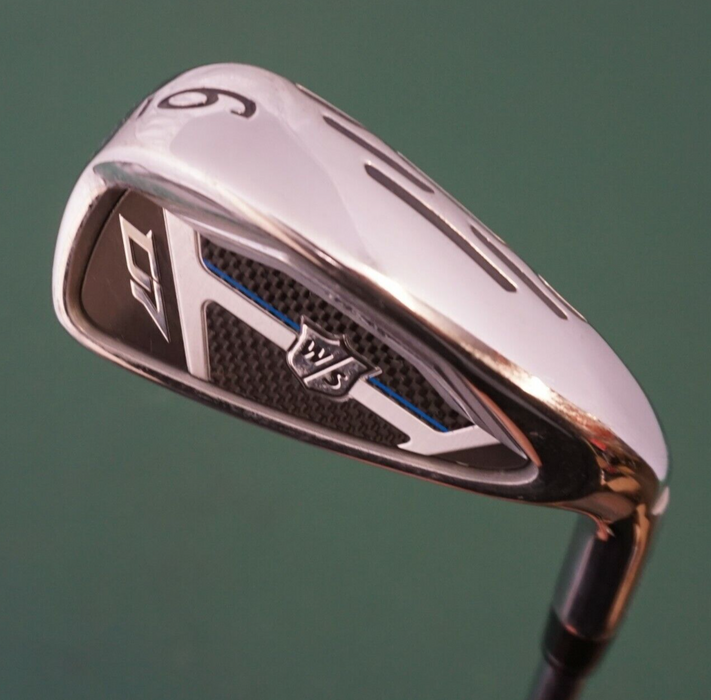 Wilson Staff D7 6 Iron Stiff Steel Shaft Lamkin Grip