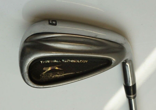 Slazenger Thin Wall Technology 9 Iron Regular Flex Steel Shaft Slazenger Grip