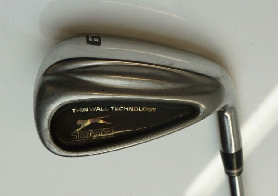 Slazenger Thin Wall Technology 9 Iron Regular Flex Steel Shaft Slazenger Grip