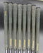 Set of 8x Mizuno T-Zoid Pro Irons 3-PW Regular Graphite Shafts Mizuno Grips*