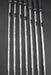 Set of 7x Cleveland 5-SW Irons Stiff Steel Shafts Black Grips*