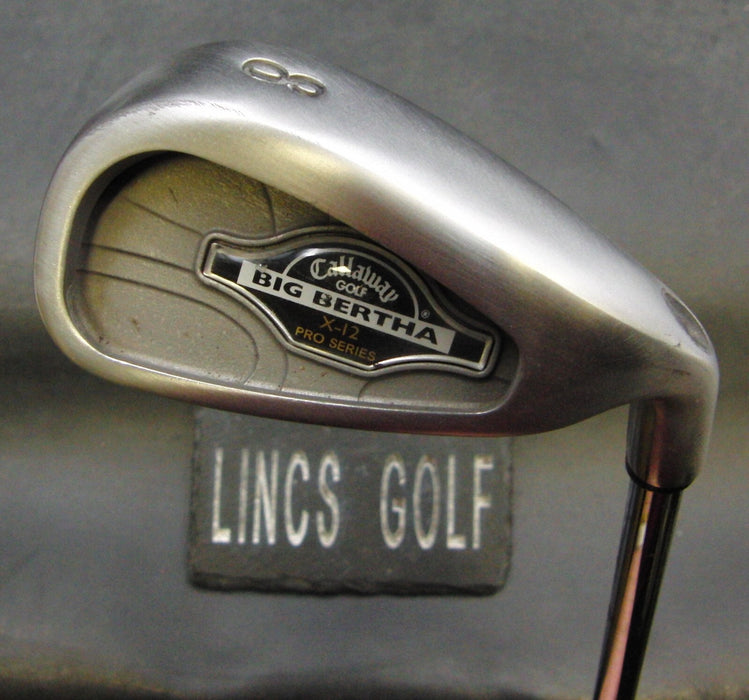 Callaway Big Bertha X-12 Pro Series 8 Iron Regular Steel Shaft Golf Pride Grip
