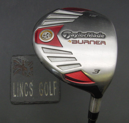 TaylorMade Burner 15° 3 Wood Stiff Graphite Shaft TaylorMade Grip