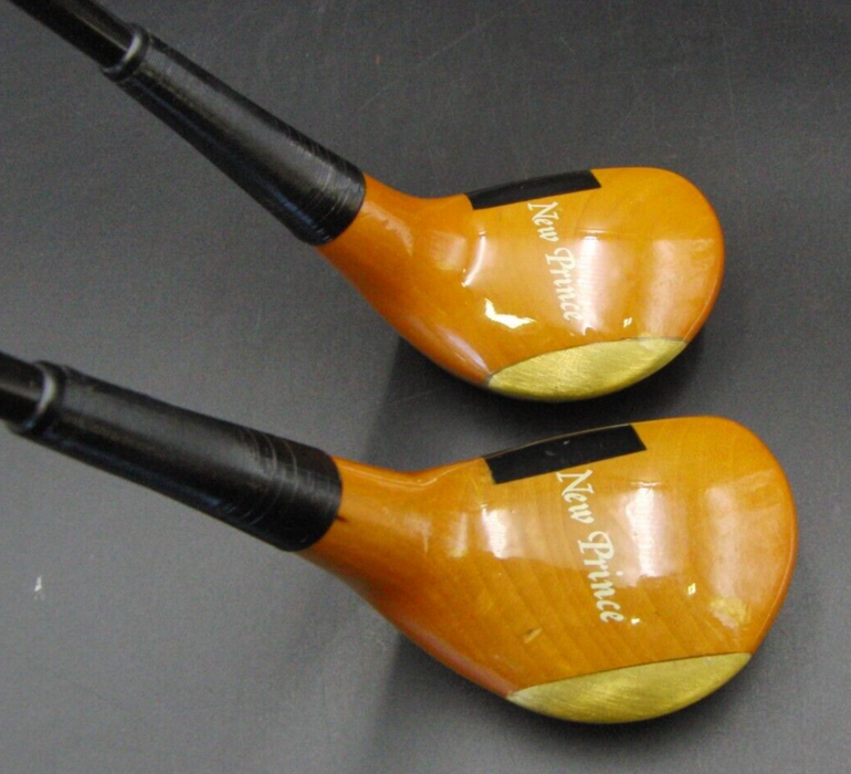Vintage Set 2 Japanese New Prince Promodel 4 & 5 Woods Regular Graphite Shafts