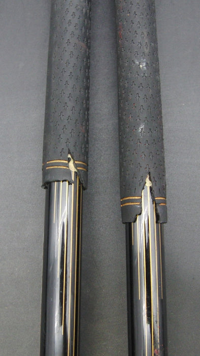 Set of 2 Callaway ERC Hot 3+5 Woods Stiff Graphite Shafts Callaway Grips + HC*