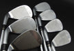 Set of 7x TaylorMade r7 cgb rac 4-PW Irons Stiff Steel Shafts TaylorMade Grips
