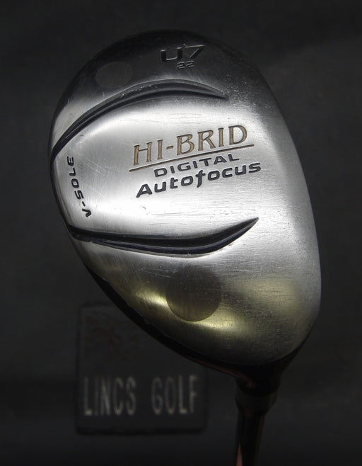 Hi Brid Digital Auto Focus 22° 7 Hybrid Regular Steel Shaft Golf Pride Grip