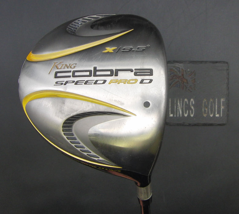 King Cobra Speed Pro 9.5° Driver Stiff Graphite Shaft PGM Grip