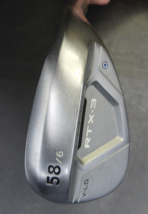 Cleveland RTX-3 V-LG 58° Sand Wedge Stiff Steel Shaft Cleveland Grip