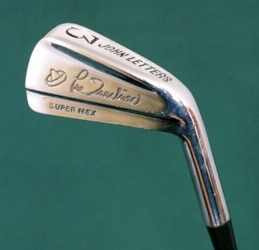 John Letters Lee Trevino Super Mex 3 Iron Regular Steel Shaft Conquest Grip