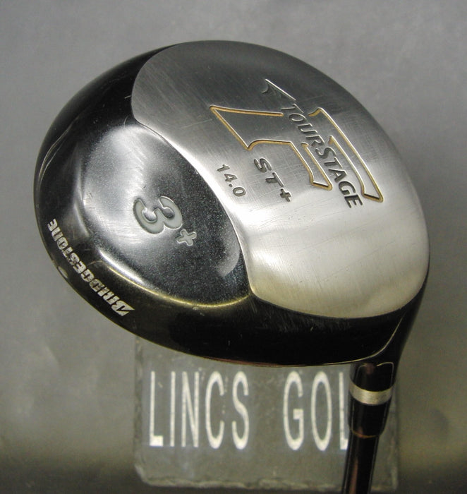 Bridgestone Tour Stage FST+ 14° 3 Wood Stiff Graphite Shaft Lamkin Grip