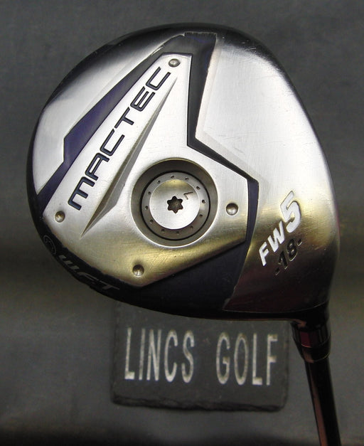 MacGregor Mactec WFT 18° 5 Wood Stiff Graphite Shaft Mactec Grip