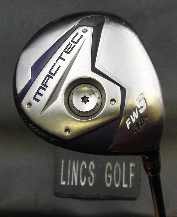 MacGregor Mactec WFT 18° 5 Wood Stiff Graphite Shaft Mactec Grip