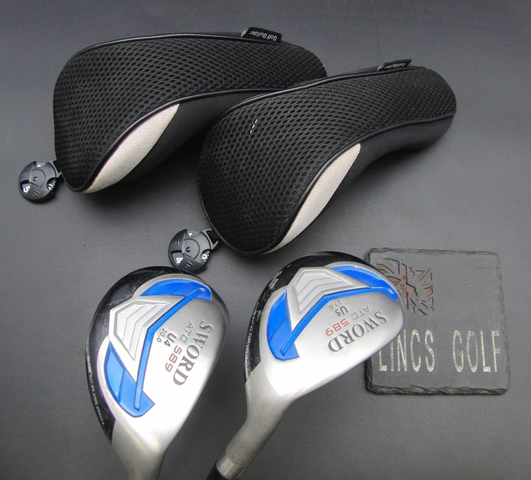 Set of 2 Sword ATC 589 20° 4 Hybrid + 23° 5 Hybrid Regular Graphite Shafts