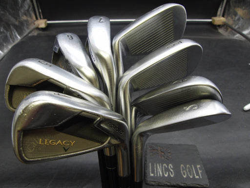Set of 8x Callaway Legacy Irons 4-SW Regular Graphite Shafts Iomic Grips*