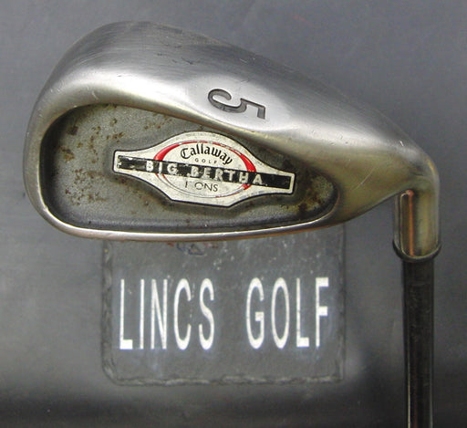 Callaway Big Bertha 2002 5 Iron Firm Graphite Shaft Callaway Grip