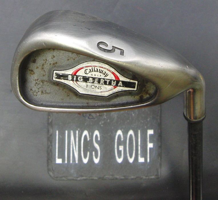 Callaway Big Bertha 2002 5 Iron Firm Graphite Shaft Callaway Grip