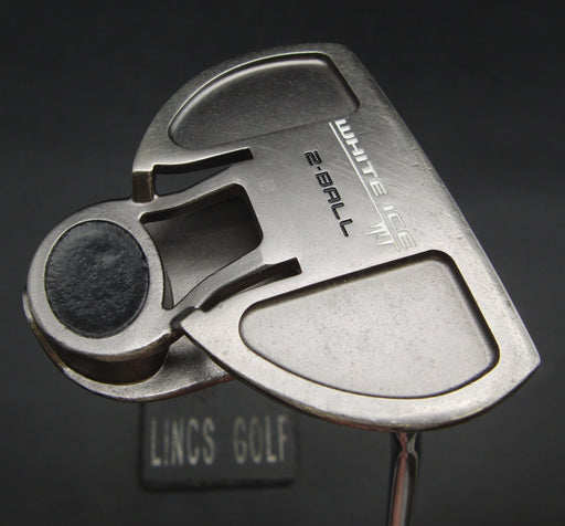 Odyssey White Ice 2-Ball Putter 86cm Length Steel Shaft Odyssey Grip*