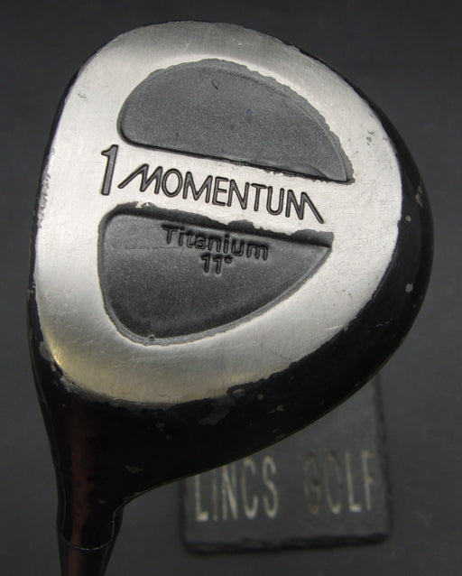 Left-Handed Powerbilt Momentum Titanium 11° Driver Stiff Graphite Shaft